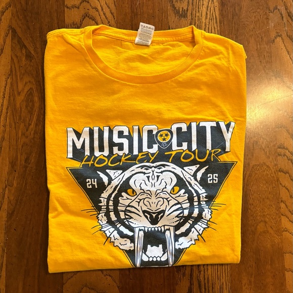 Hanes Other - Hanes Bright Yellow Cotton Tee